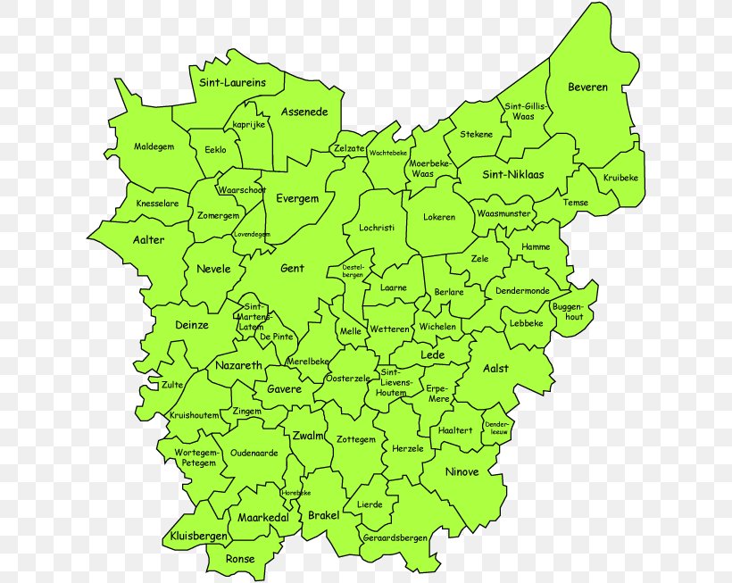 Waasland Arrondissement Of Ghent Map Scheldeland Mechelen, PNG, 630x653px, Waasland, Area, Belgium, East Flanders, Flemish Region Download Free