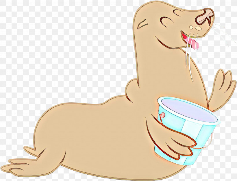 Cartoon California Sea Lion Seal Finger Tail, PNG, 3200x2443px, Cartoon, California Sea Lion, Dachshund, Finger, Seal Download Free