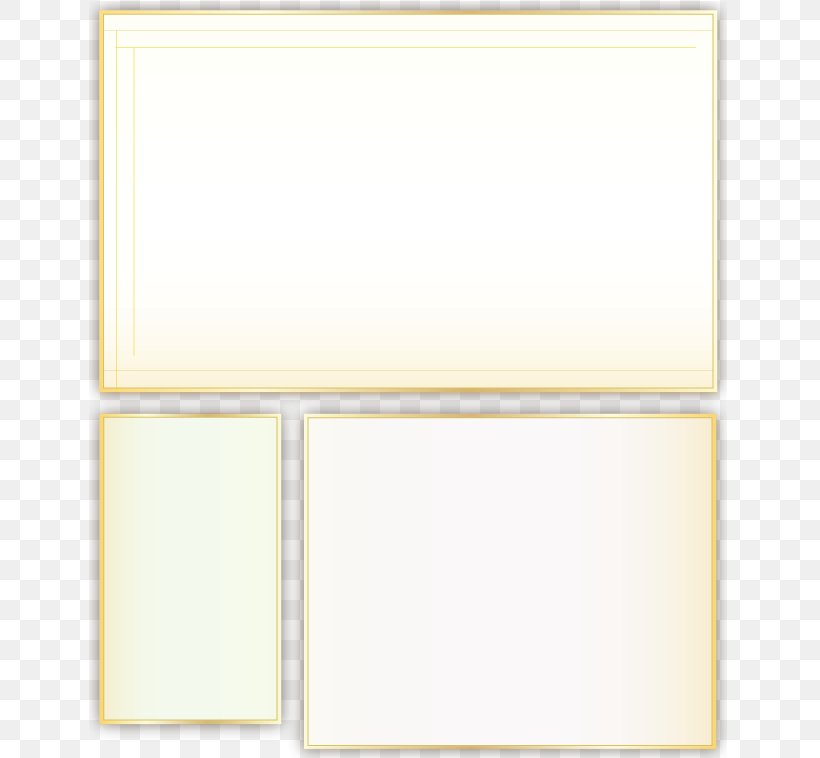 Paper Picture Frames Yellow Pattern, PNG, 641x758px, Paper, Material, Picture Frame, Picture Frames, Rectangle Download Free