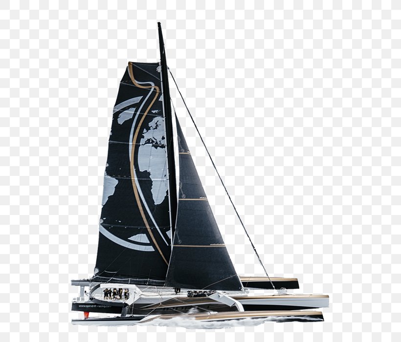 Sailing Banque Populaire V Route Du Rhum Trimaran, PNG, 550x700px, Sail, Boat, Cat Ketch, Catketch, Idec Sport Download Free
