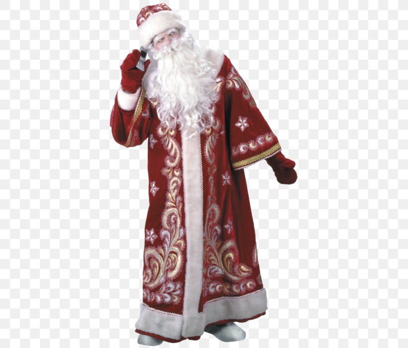 Santa Claus Ded Moroz Snegurochka Christmas Ornament New Year, PNG, 399x699px, Santa Claus, Child, Christmas, Christmas Ornament, Costume Download Free