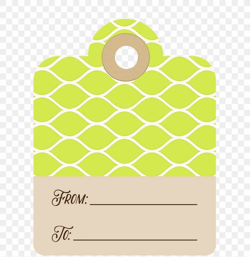 Yellow Paper Pattern Font Line, PNG, 2924x3000px, Gift Printable Tag, Area, Gift Tag, Line, Meter Download Free