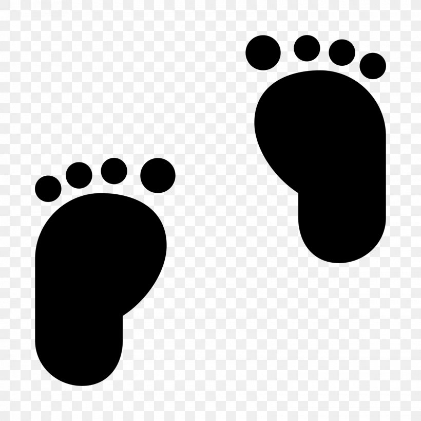 Infant Footprint Child Clip Art, PNG, 1600x1600px, Infant, Animal Track, Black, Black And White, Child Download Free
