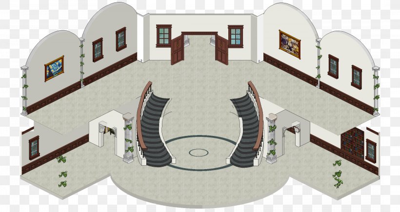 Hall Habbo Room Idea House, PNG, 2132x1132px, 2017, Hall, Building, Coat Hat Racks, Facade Download Free