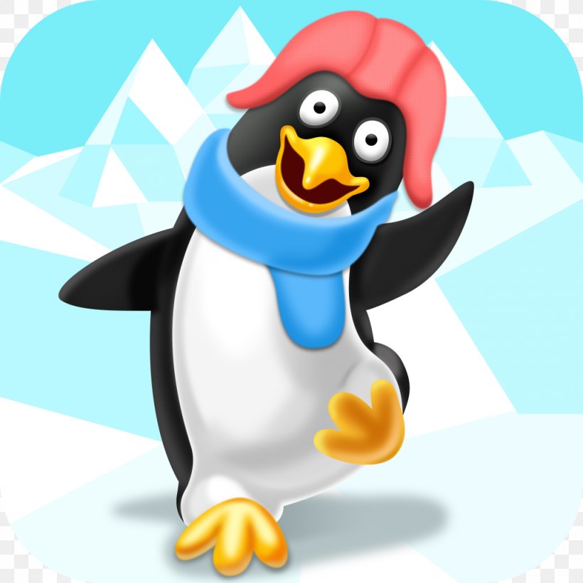 Penguin Technology Cartoon Beak, PNG, 1024x1024px, Penguin, Beak, Bird, Cartoon, Flightless Bird Download Free