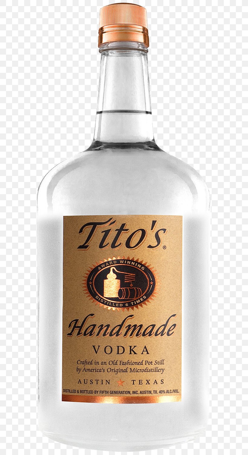 Tito's Vodka Distilled Beverage Distillation Single Malt Scotch Whisky, PNG, 618x1500px, Distilled Beverage, Alcohol By Volume, Alcoholic Beverage, Bottle, Cognac Download Free