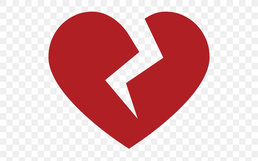 Broken Heart Emoji Symbol Emoticon, PNG, 512x512px, Watercolor, Cartoon, Flower, Frame, Heart Download Free