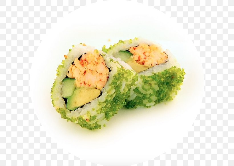 California Roll Tempura Vegetarian Cuisine Sushi Recipe, PNG, 611x581px, California Roll, Asian Food, Comfort, Comfort Food, Cuisine Download Free