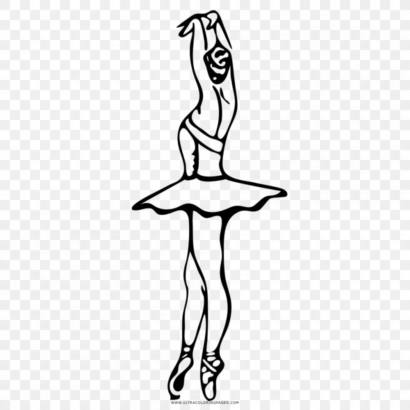 Drawing Ballet Dancer Black And White, PNG, 1000x1000px, Watercolor, Cartoon, Flower, Frame, Heart Download Free
