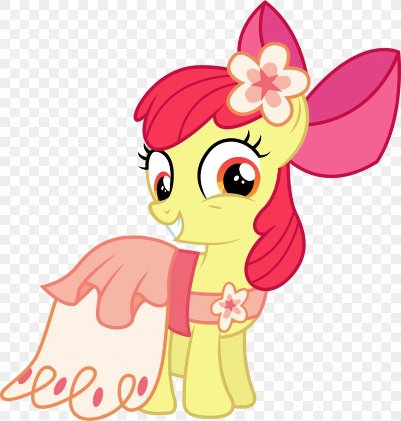 Apple Bloom Rainbow Dash Pony Applejack Derpy Hooves, PNG, 872x916px, Watercolor, Cartoon, Flower, Frame, Heart Download Free