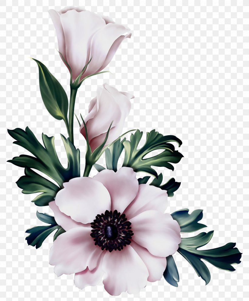 Bouquet Of Flowers Drawing, PNG, 1890x2286px, Watercolor, Anemone, Artificial Flower, Bouquet, Cut Flowers Download Free