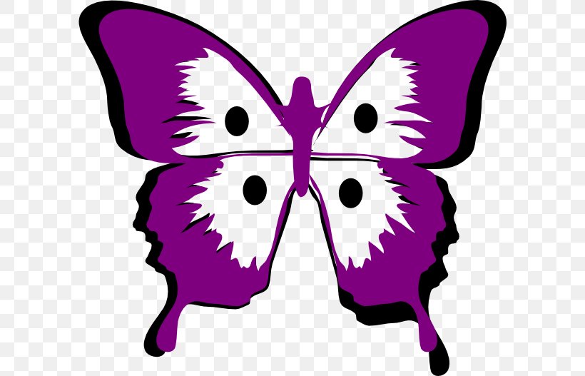 Butterfly Drawing Cartoon Clip Art, PNG, 600x527px, Butterfly, Art, Brush Footed Butterfly, Cartoon, Drawing Download Free