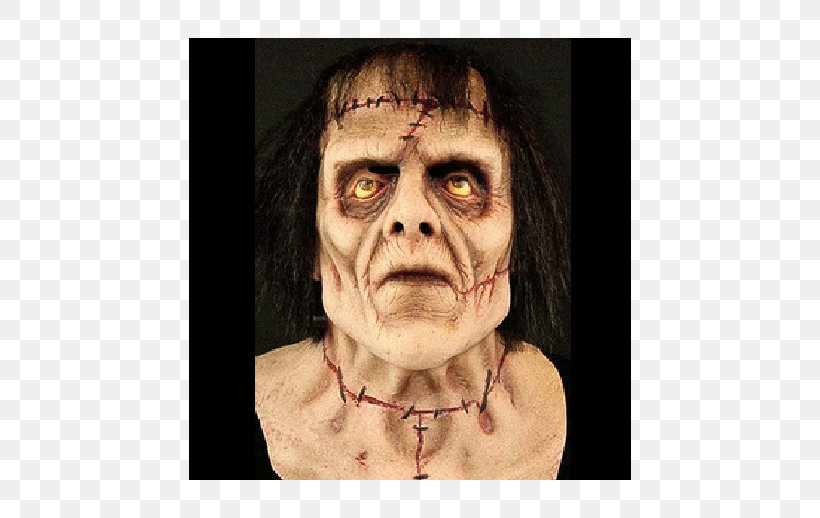 Frankenstein's Monster Mask Halloween Costume, PNG, 518x518px, Watercolor, Cartoon, Flower, Frame, Heart Download Free