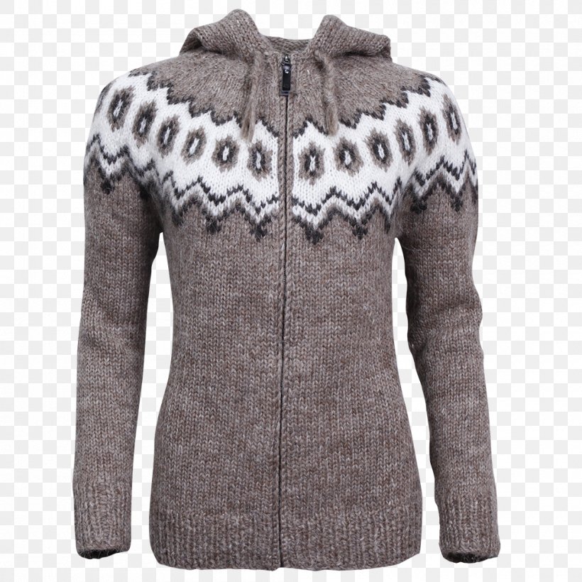 Icelandic Sheep Sweater Cardigan Lopapeysa Wool, PNG, 1000x1000px, Icelandic Sheep, Cardigan, Clothing, Fleece Jacket, Fur Download Free
