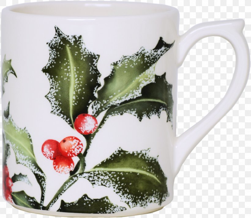Mug Faïencerie De Gien Tableware Porcelain, PNG, 883x768px, Mug, Aquifoliaceae, Aquifoliales, Christmas, Coffee Download Free