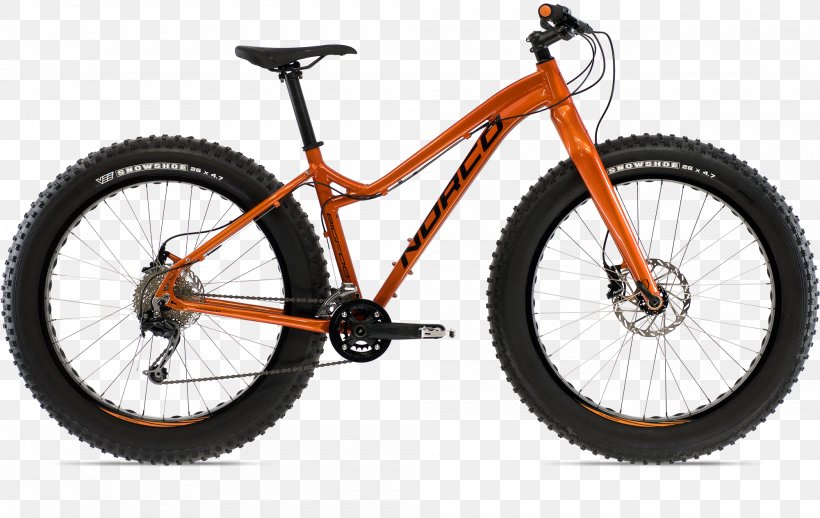 Norco Bicycles Mountain Bike Fatbike Cyclo-cross Bicycle, PNG, 2000x1265px, Bicycle, Auto Part, Automotive Exterior, Automotive Tire, Automotive Wheel System Download Free