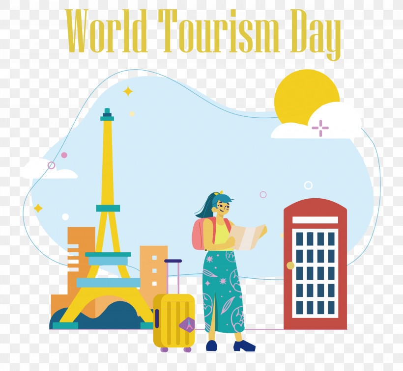World Tourism Day, PNG, 3000x2768px, World Tourism Day, Creativity, Drawing, Eiffel Tower, Idea Download Free