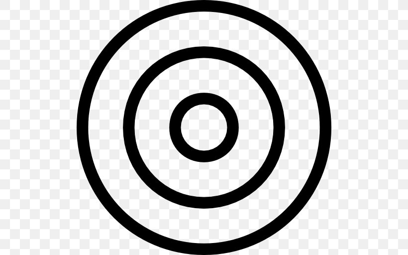 Circle Concentric Objects Symbol Disk, PNG, 512x512px, Concentric Objects, Area, Black And White, Brand, Disk Download Free