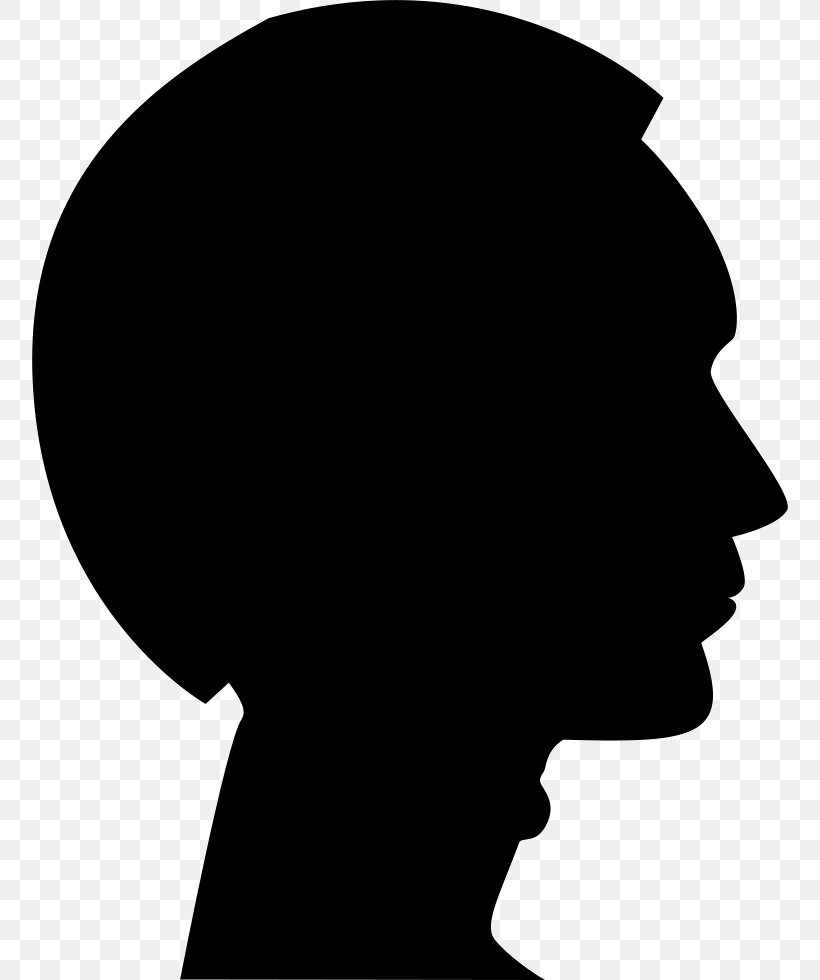 Silhouette Black And White Photography, PNG, 756x980px, Silhouette, Black, Black And White, Drawing, Facial Expression Download Free