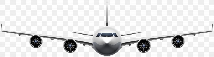 Airplane Airbus Clip Art Flight Aircraft, PNG, 8000x2131px, Airplane, Aerospace Engineering, Air Travel, Airbus, Aircraft Download Free