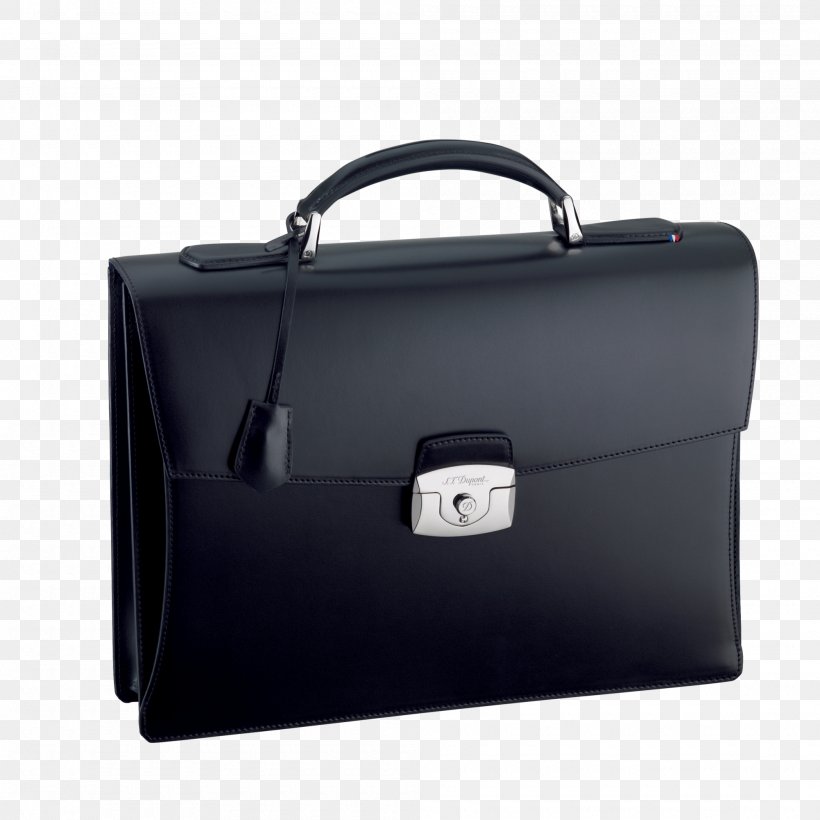 Briefcase Handbag S. T. Dupont Leather, PNG, 2000x2000px, Briefcase, Bag, Baggage, Black, Brand Download Free