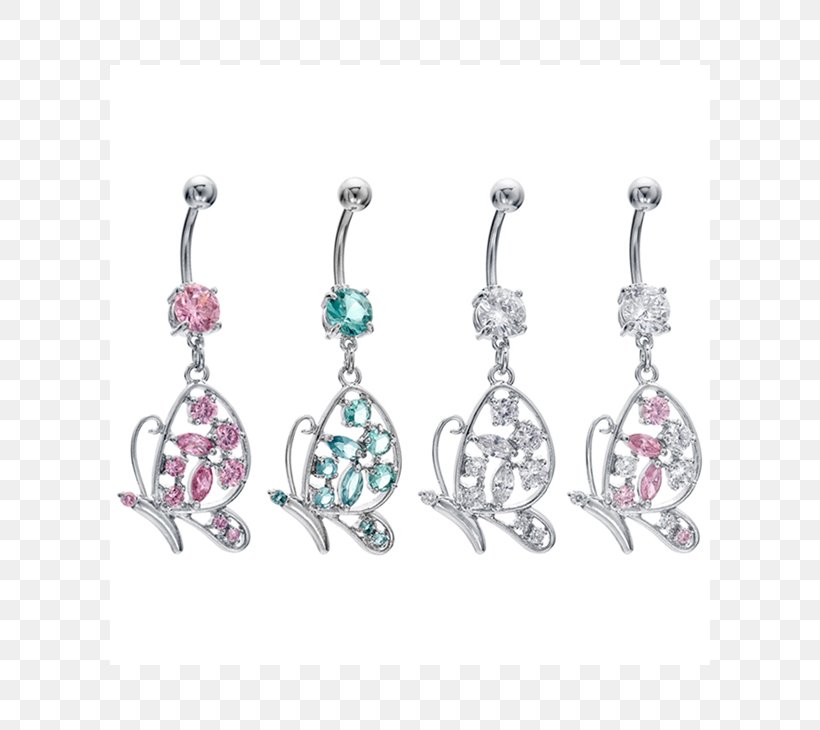 Earring Navel Piercing Body Jewellery, PNG, 730x730px, Earring, Body Jewellery, Body Jewelry, Body Piercing, Diamond Download Free