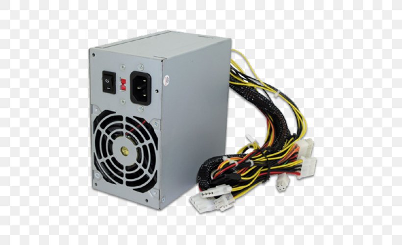 Power Converters Power Supply Unit Computer Cases & Housings ATX, PNG, 500x500px, Power Converters, Atx, Computer, Computer Cases Housings, Computer Component Download Free
