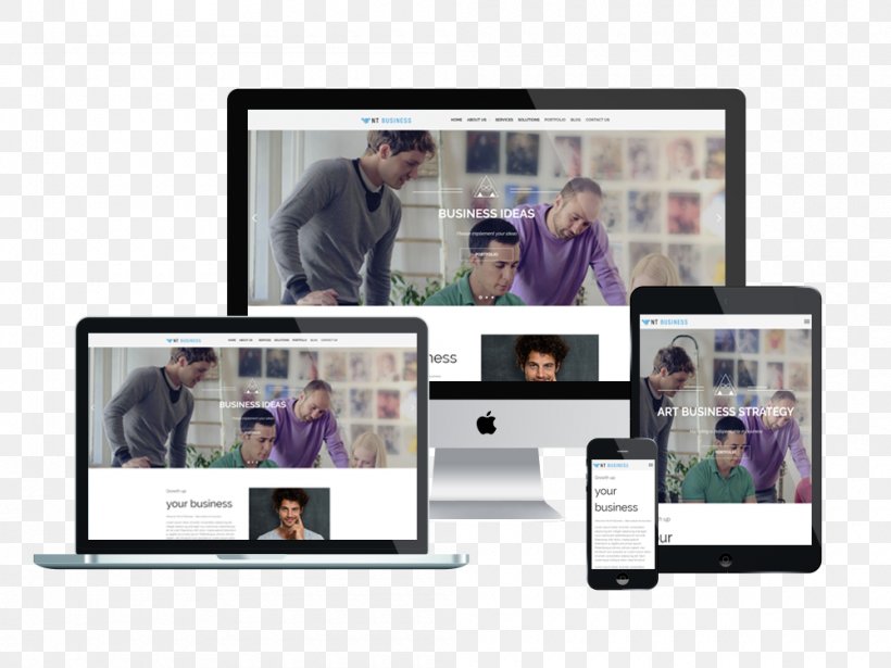 Responsive Web Design Web Template System Joomla Free Software, PNG, 1000x750px, Responsive Web Design, Bootstrap, Collaboration, Communication, Communication Device Download Free