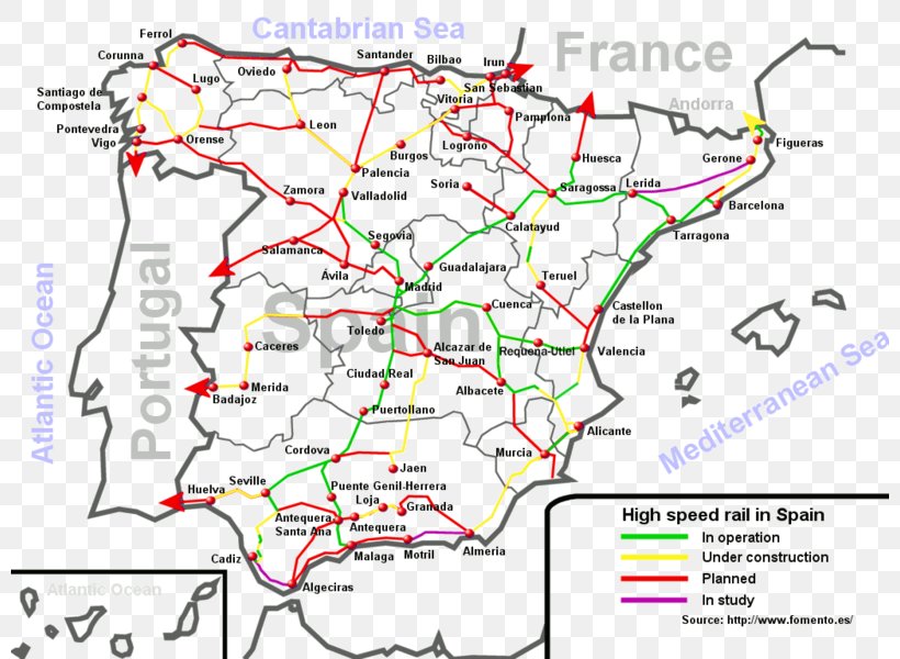 Train AVE Rail Transport Madrid High-speed Rail, PNG, 800x600px, Train, Area, Ave, Diagram, Higherspeed Rail Download Free