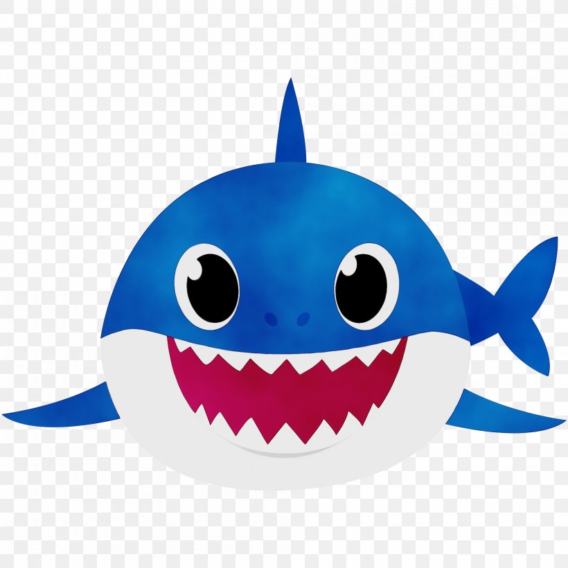 Great White Shark Background, PNG, 2000x2000px, Baby Shark, Cartoon, Child, Christmas Carols, Electric Blue Download Free