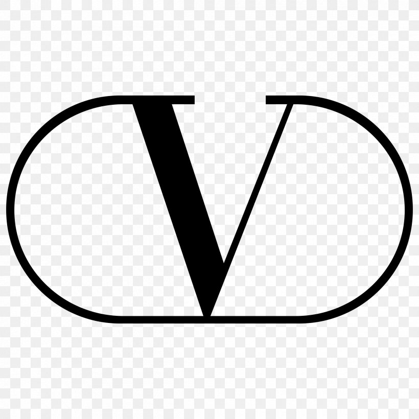 Valentino SpA Logo Fashion, PNG, 2400x2400px, Valentino, Area, Black, Black And White, Brand Download Free