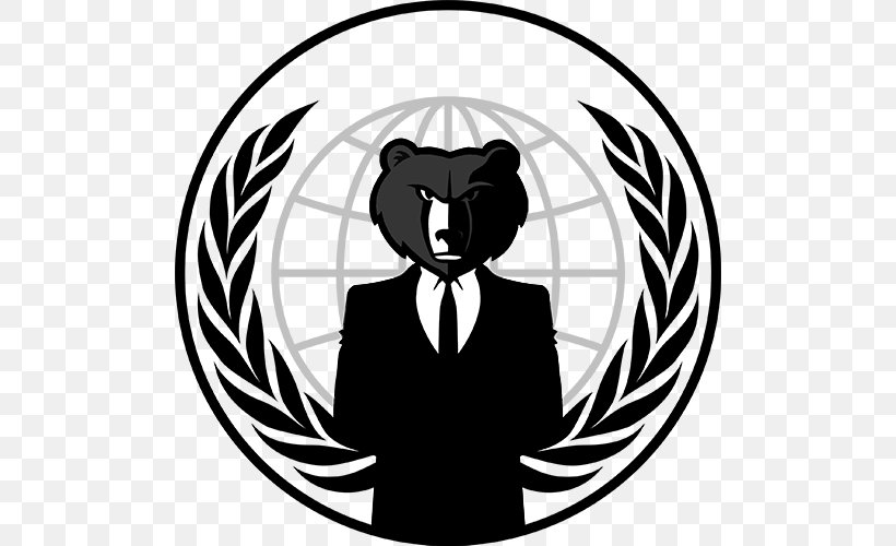 Anonymous Security Hacker Guy Fawkes Mask Hacktivism, PNG, 500x500px, Anonymous, Automotive Tire, Big Cats, Black, Black And White Download Free