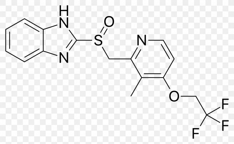 Lansoprazole Proton-pump Inhibitor Esomeprazole Pharmaceutical Drug, PNG, 1024x634px, Lansoprazole, Area, Auto Part, Black And White, Brand Download Free