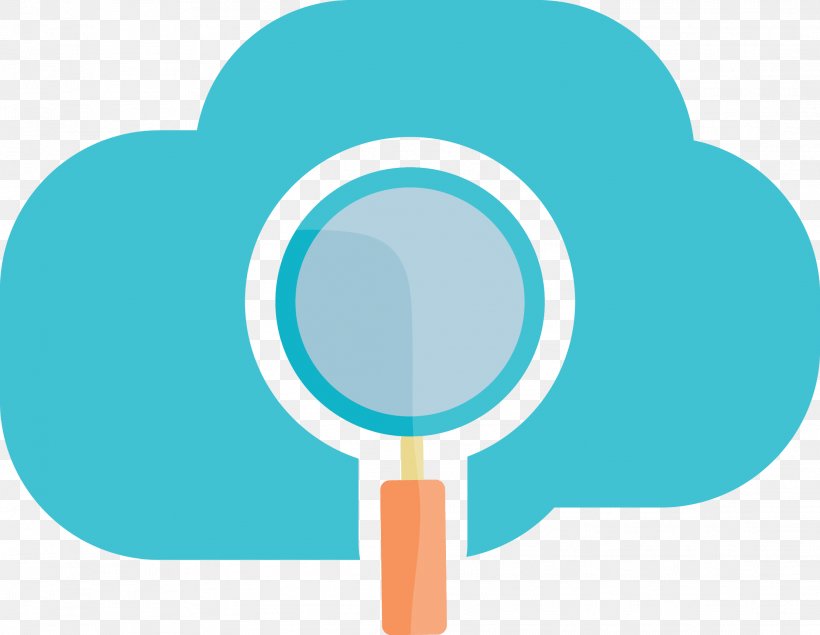 Magnifying Glass Cloud Computing Internet Of Things, PNG, 2221x1721px, Magnifying Glass, Aqua, Blue, Cloud Computing, Data Download Free