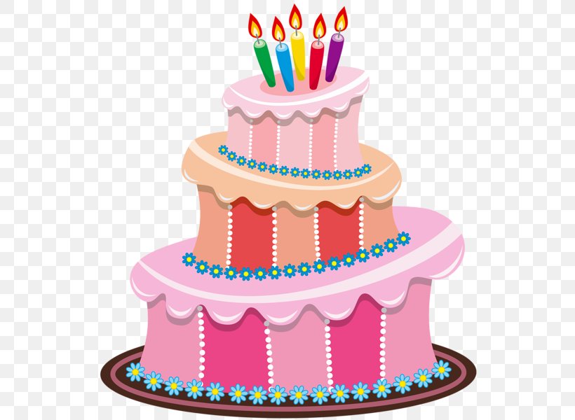 Birthday Cake Wedding Cake Cupcake Sugar Cake Clip Art, PNG, 554x600px, Birthday Cake, Anniversary, Baked Goods, Birthday, Buttercream Download Free