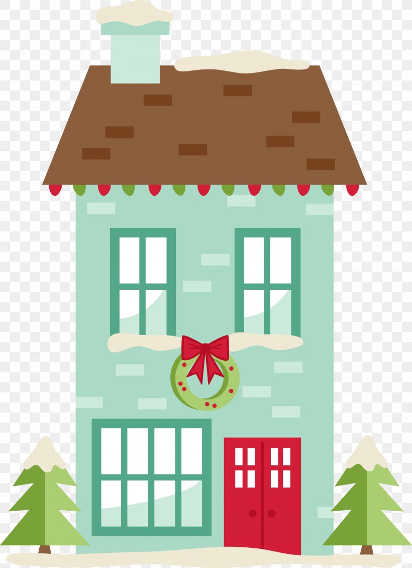 Clip Art Christmas House Clip Art, PNG, 2576x3548px, Clip Art Christmas, Area, Christmas, Cricut, Facade Download Free
