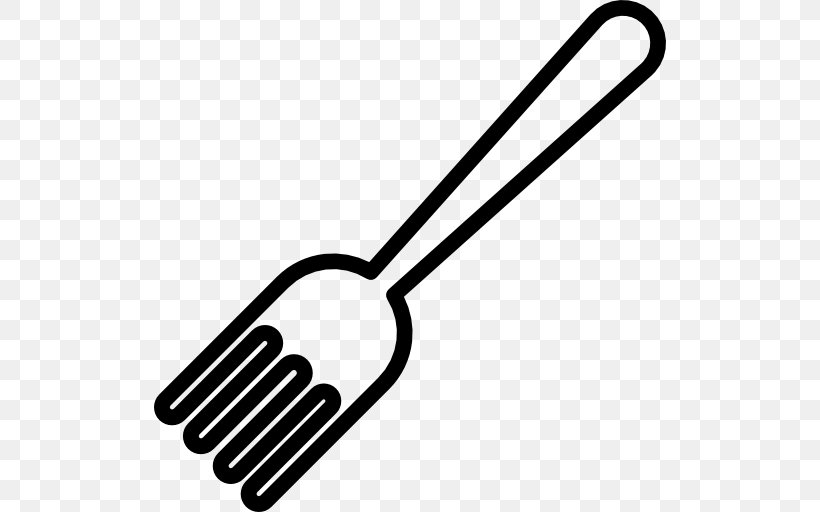 Fork Food, PNG, 512x512px, Food, Black And White, Fork, Hardware, Hardware Accessory Download Free