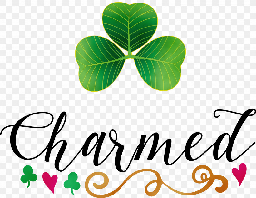 Shamrock, PNG, 3000x2318px, Charmed, Biology, Flower, Leaf, Logo Download Free