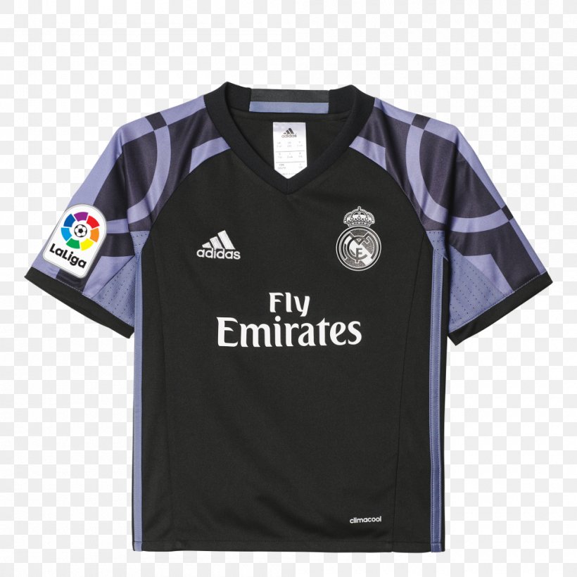 Real Madrid C.F. La Liga Kit Third Jersey, PNG, 1000x1000px, Real Madrid Cf, Active Shirt, Adidas, Adidas Store, Black Download Free