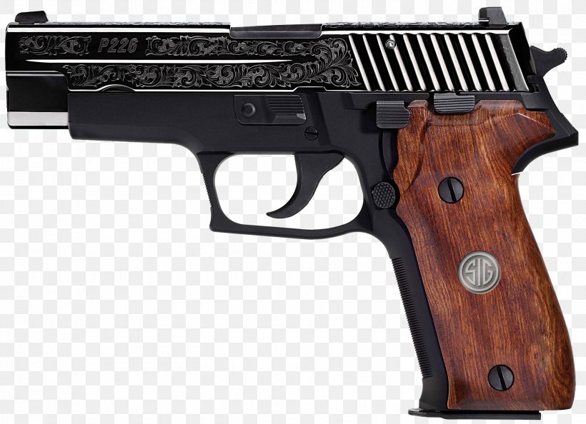 SIG Sauer P226 Semi-automatic Pistol Firearm 9×19mm Parabellum, PNG, 1800x1306px, 40 Sw, 357 Sig, 919mm Parabellum, Sig Sauer P226, Air Gun Download Free
