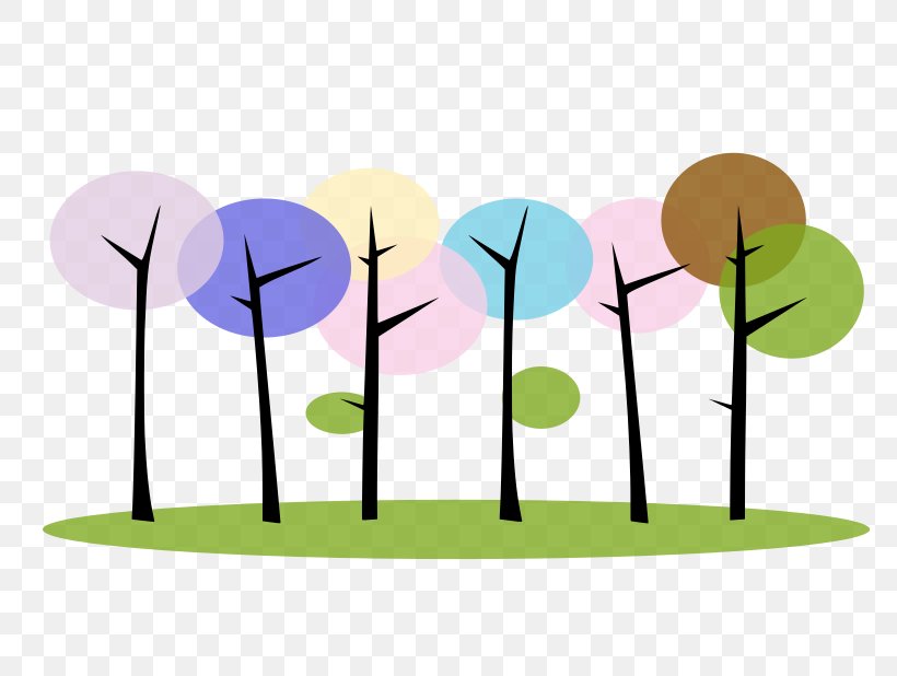 Tree Color Clip Art, PNG, 800x618px, Tree, Color, Computer Network, Flower, Grass Download Free