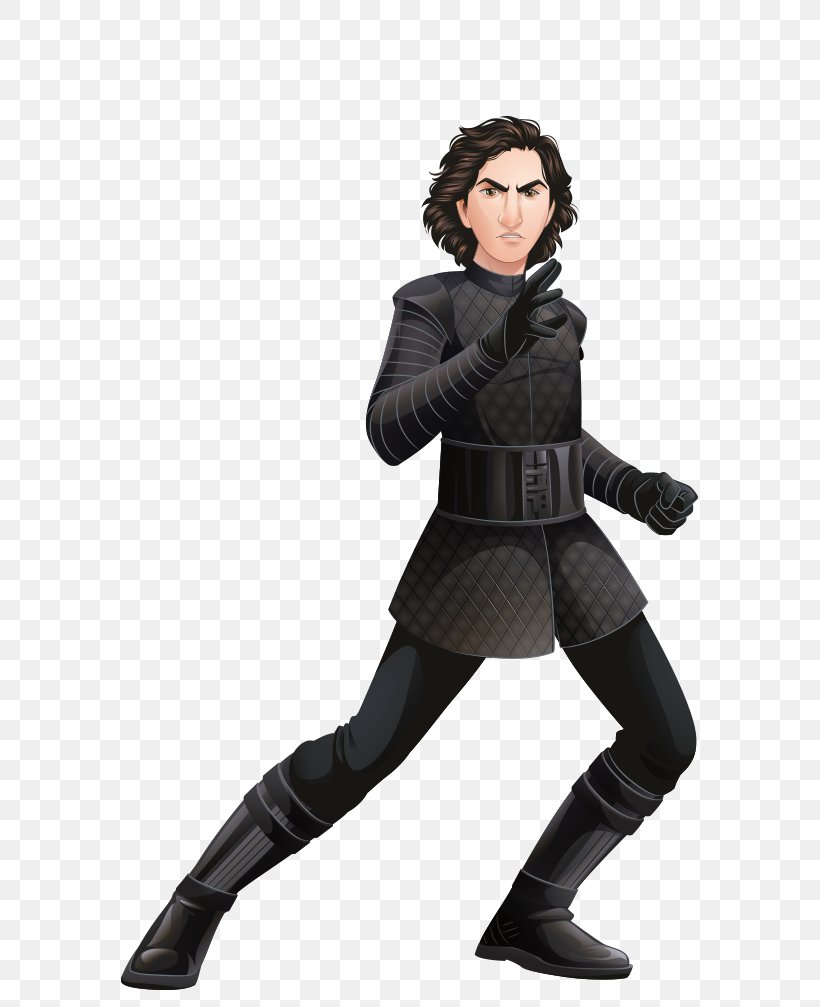 Kylo Ren Star Wars Forces Of Destiny Rey Leia Organa Jyn Erso, PNG, 583x1007px, Kylo Ren, Chewbacca, Costume, Force, Fur Download Free