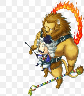 Lion - Lion Big Cat Legendary Creature PNG