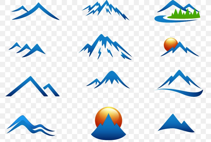 Logo Mountain Royalty-free Clip Art, PNG, 777x551px, Logo, Area, Illustrator, Mountain, Point Download Free