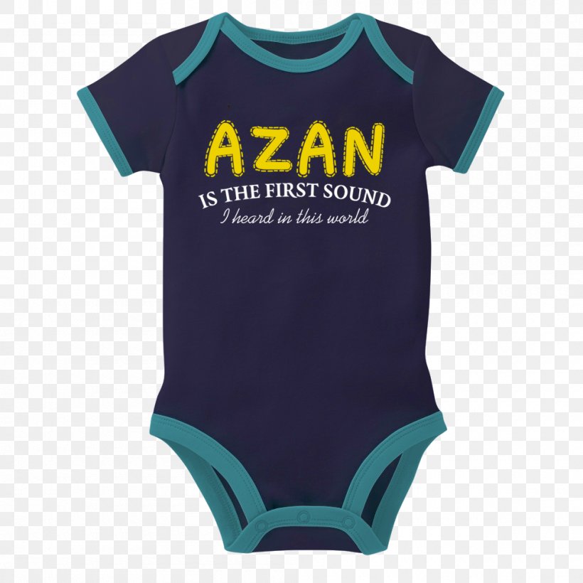 Baby & Toddler One-Pieces T-shirt Children's Clothing Infant, PNG, 1000x1000px, Baby Toddler Onepieces, Allah, Aqua, Baby Products, Baby Toddler Clothing Download Free
