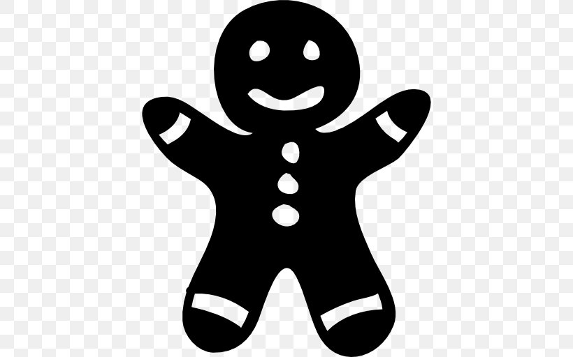 Gingerbread Man Christmas, PNG, 512x512px, Gingerbread Man, Biscuit, Black And White, Christmas, Christmas Cookie Download Free