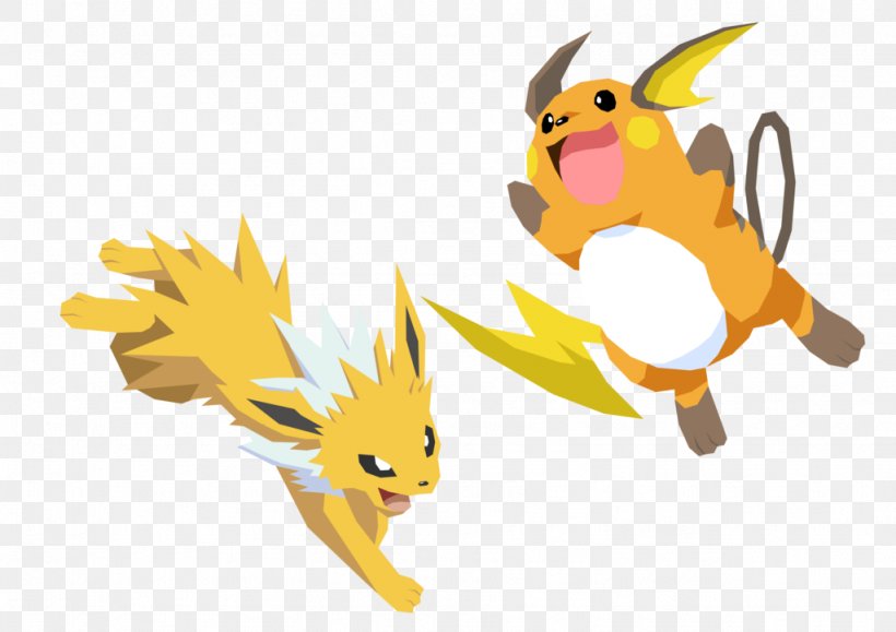 Pikachu Raichu Jolteon Pokémon Flareon, PNG, 1024x724px, Pikachu, Art, Bee, Carnivoran, Cartoon Download Free