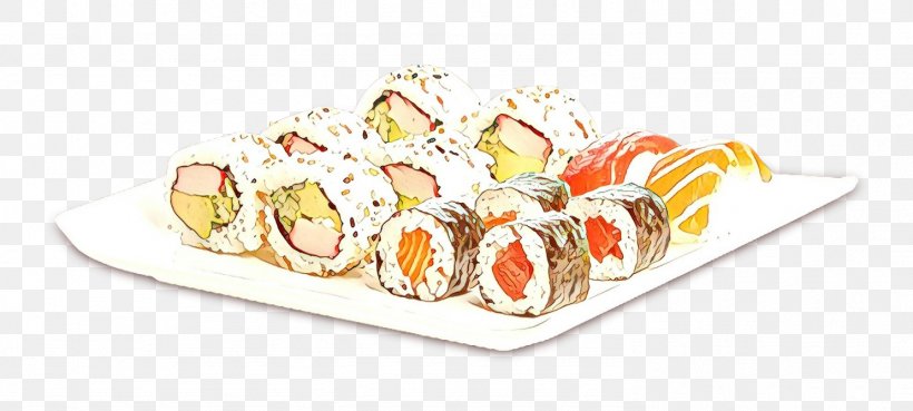 Sushi, PNG, 1486x669px, Cartoon, California Roll, Comfort Food, Cuisine, Dish Download Free