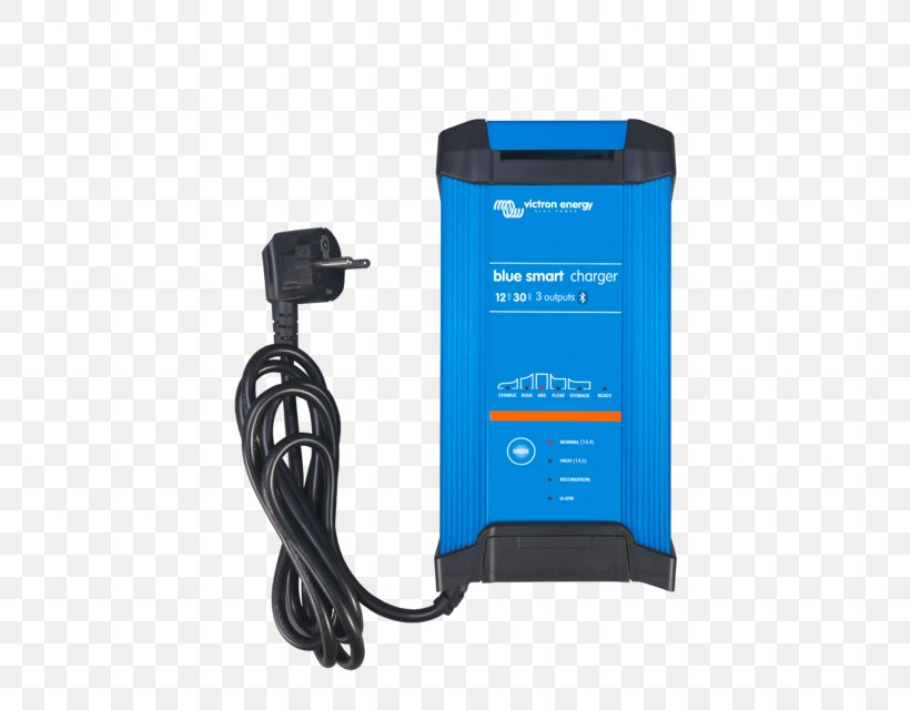 Battery Charger Victron Energy B.V. Victron Energy Blue Smart Ip22 Charger 230V Cee Mains Electricity AC Power Plugs And Sockets, PNG, 426x640px, Battery Charger, Ac Adapter, Ac Power Plugs And Sockets, Ampere, Communication Download Free
