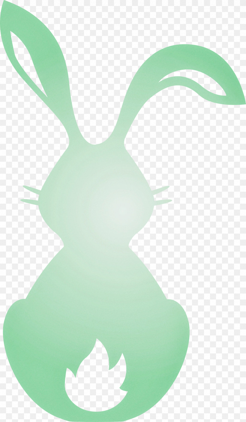 Cute Bunny Easter Day, PNG, 1745x3000px, Cute Bunny, Easter Day, Green, Rabbit, Rabbits And Hares Download Free